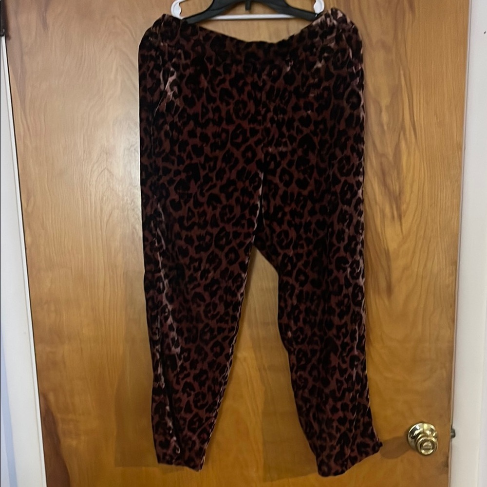 J. Crew Leopard Print Pants